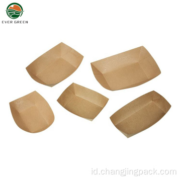 Eco Friendly Recyclable Food Container Snack Packaging Tray
